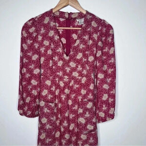 Evelyn De Jonge for Saks Fifth Avenue Young Dimensions Vintage Floral Midi Dress
